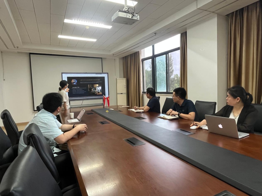 深化产教融合 共探 AI 数字技术育人新路径 —— 南京万一数字图像科技赴我校开展校企交流